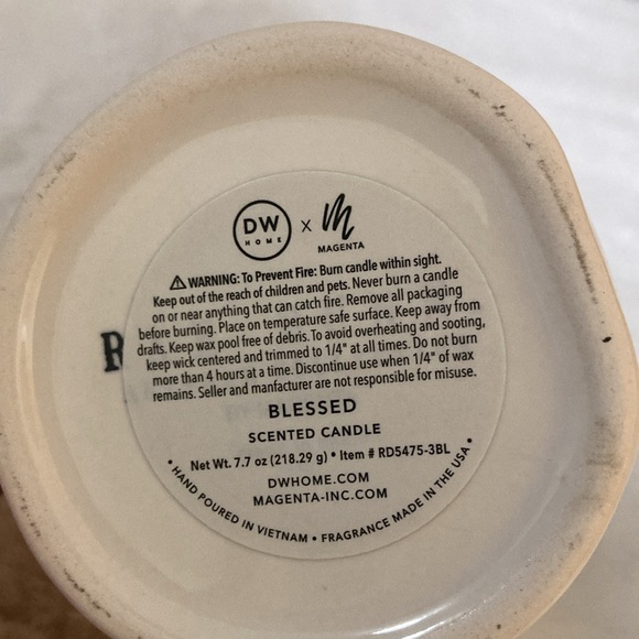 Rae Dunn Blessed Candle - Picture 4 of 4